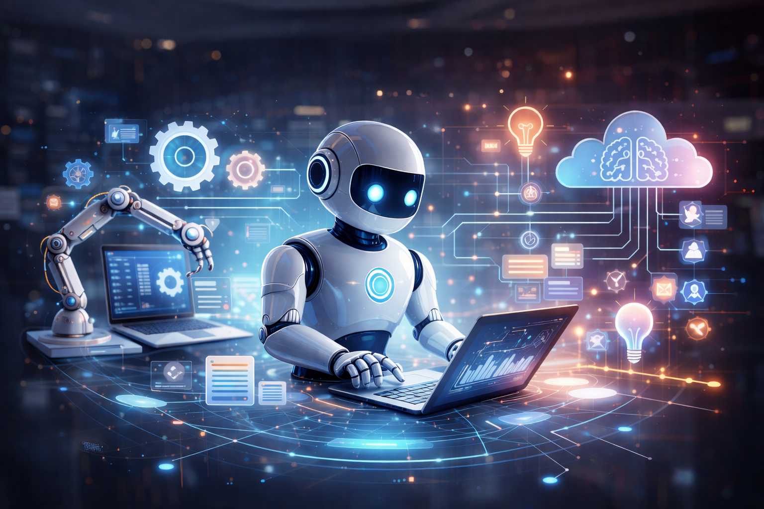 Automatisation des workflows avec l'IA